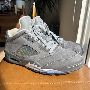AIR JORDAN 5 LOW GOLF 'WOLF GREY'